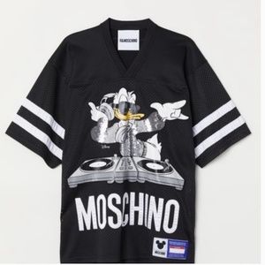 H&M X Moschino Mesh T shirt